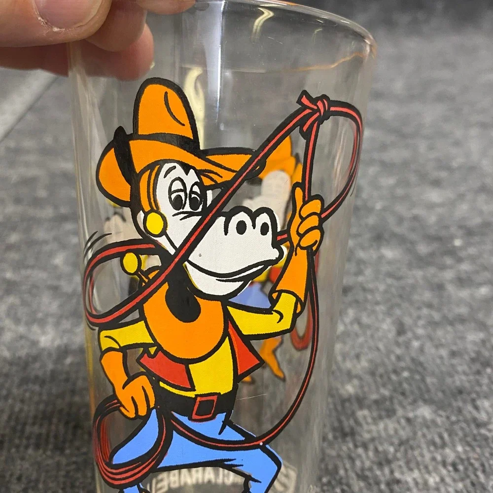 Vintage 1978 Pepsi Disney Collector Series Glass Horace Horsecollar Clarabelle